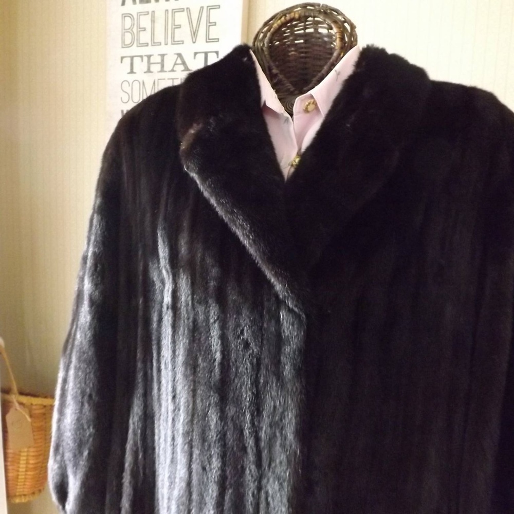 Valentino Full Length Mink Swing Coat!